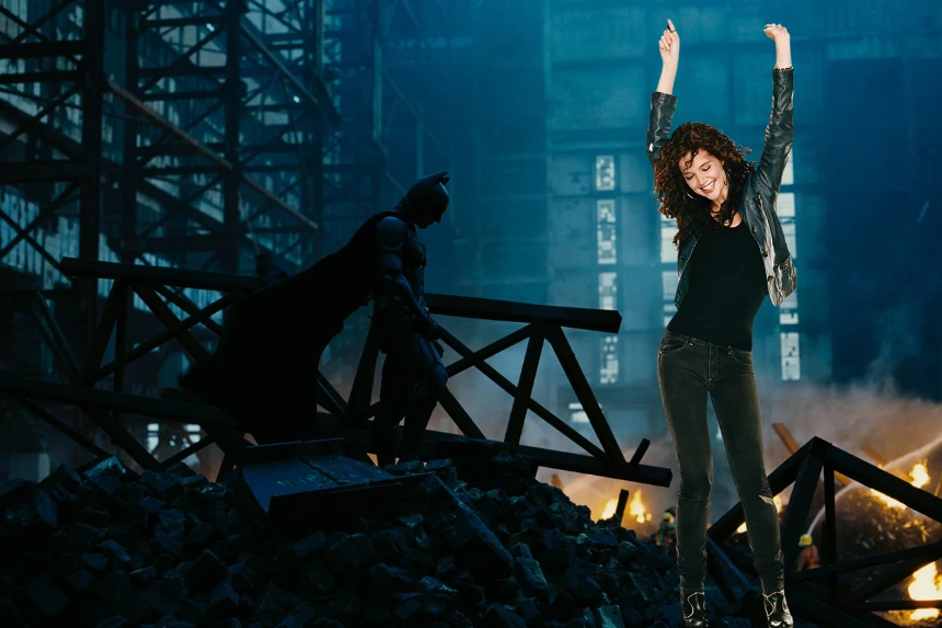 katie holmes turned down the dark knight